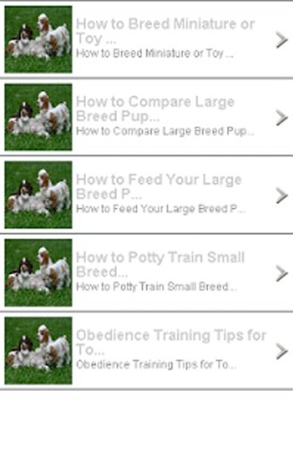 Breed Puppies Tips截图3