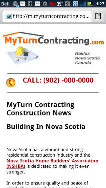 My Turn Contracting Halifax NS截图2