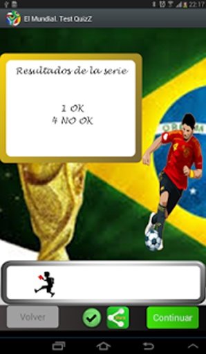 Mundial de fútbol 2014. Test截图2