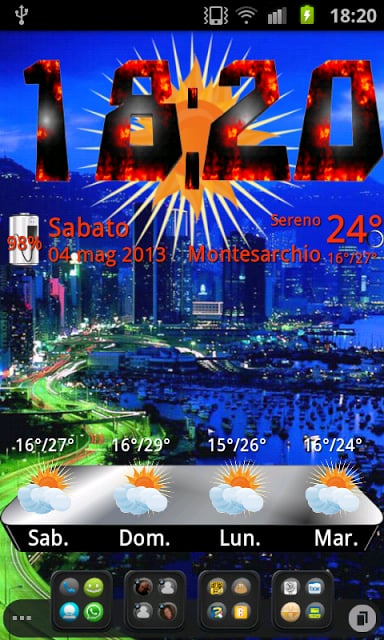 Girasole theme, PR.CLK wea截图4