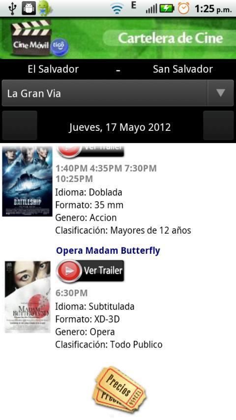 Cine Movil Tigo截图5