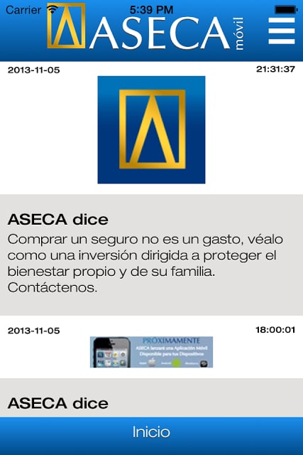 ASECA M&oacute;vil截图1