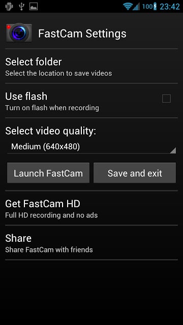 FastCam Quick Video Camera截图2