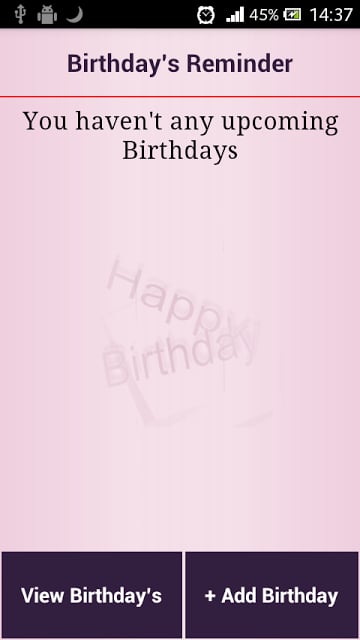 Birthday's Reminder截图6