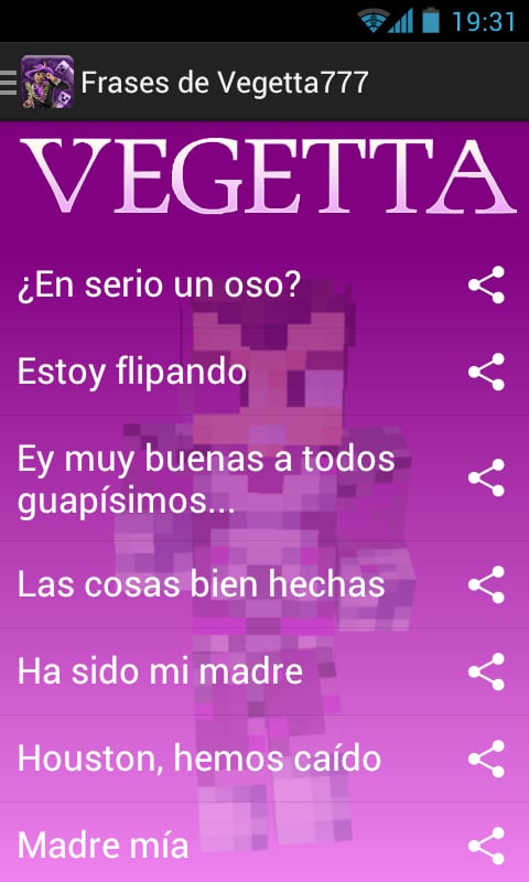 Frases de Vegetta777截图3