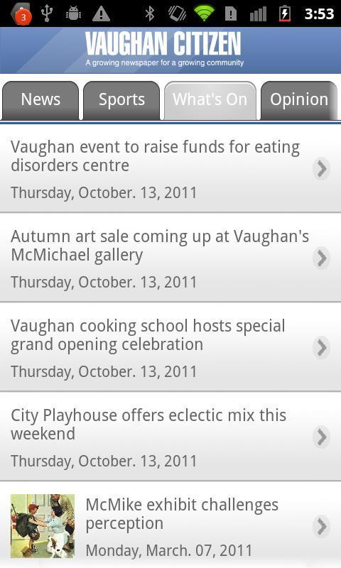 Vaughan Citizen截图2