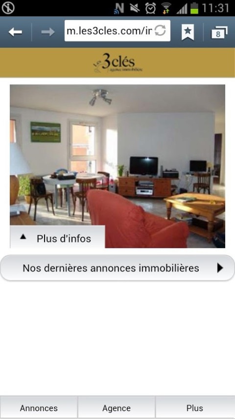 3 clés Agence Immobilière截图1