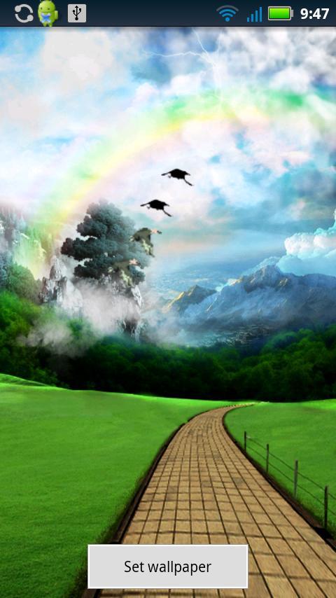 Rainbow Live Wallpaper截图3