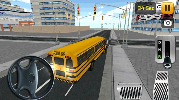 school bus driving simul...截图7