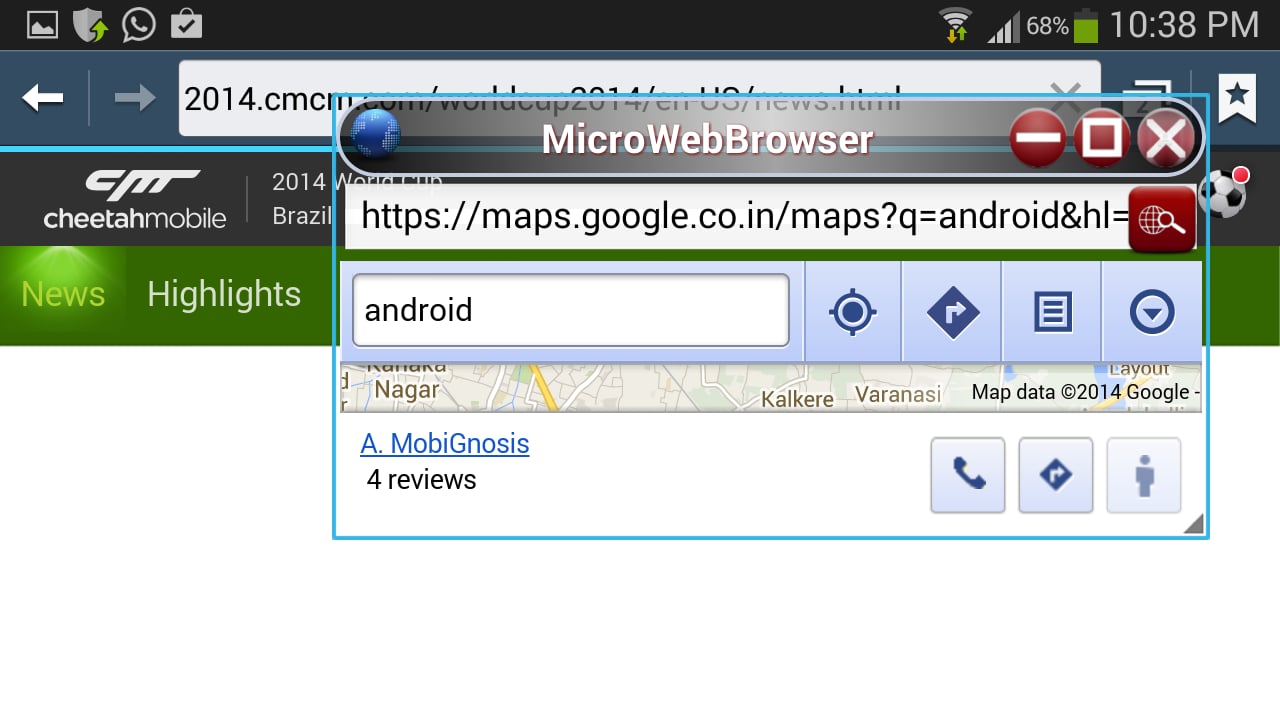 Micro Web Browser截图1