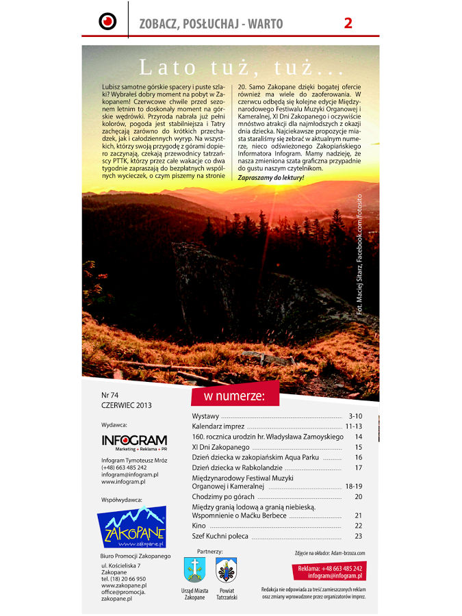 INFOGRAM Zakopane Informator截图2