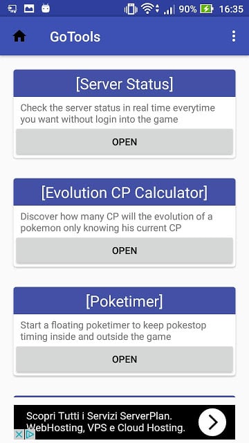 GoTools - Strumento Pokemon Go截图7