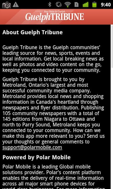 Guelph Tribune截图1