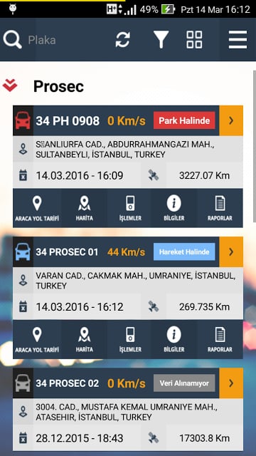 MyGPS Ara&ccedil; Takip Yazılımı截图10