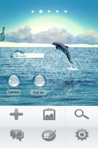 CUKI Themes [3D] Dolphin截图3