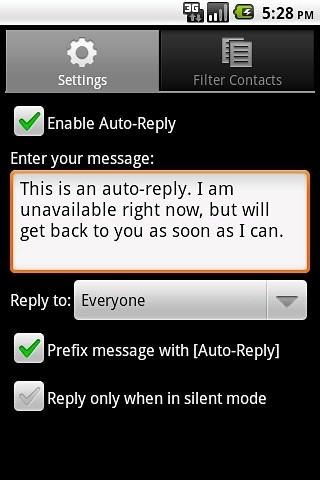 SMS Auto-Reply截图1