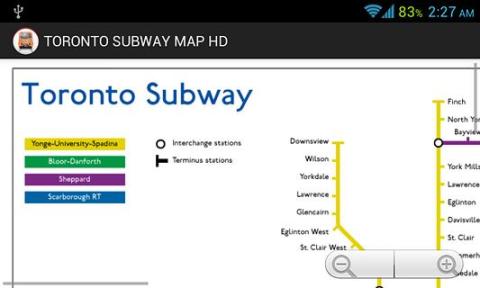 TORONTO SUBWAY MAP HD截图3