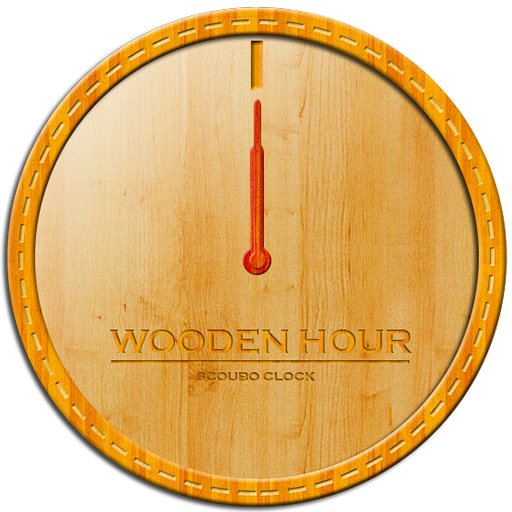 Wooden hour - Scoubo clock截图2