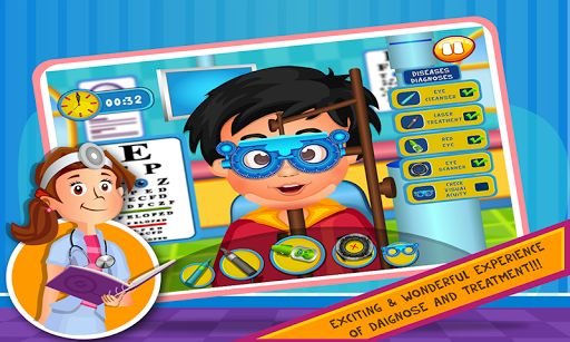 Baby Eye Doctor - Kids Game截图8