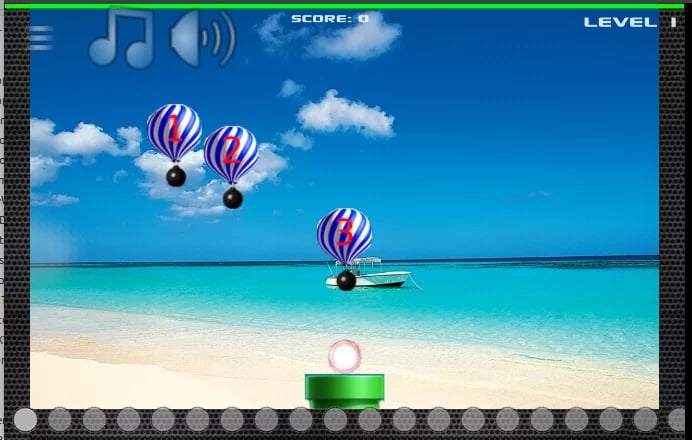 shoot balloon bomb截图4