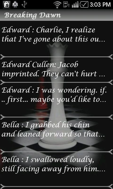 Breaking Dawn Quotes截图2