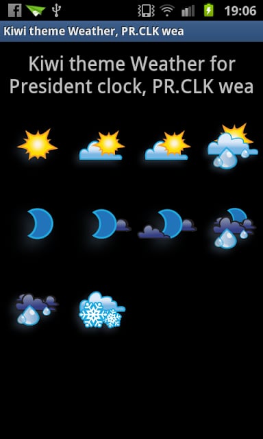 Kiwi theme Weather, PR.CLK wea截图3