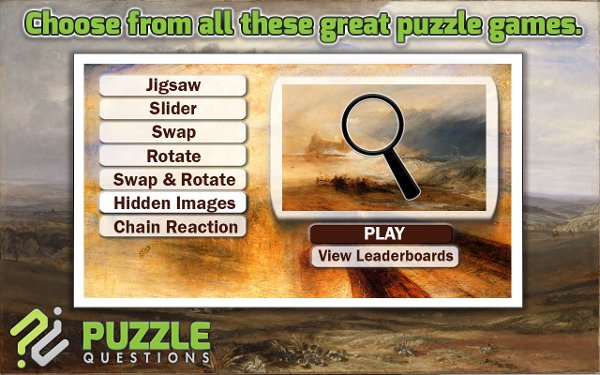 Free Joseph Turner Puzzles截图3