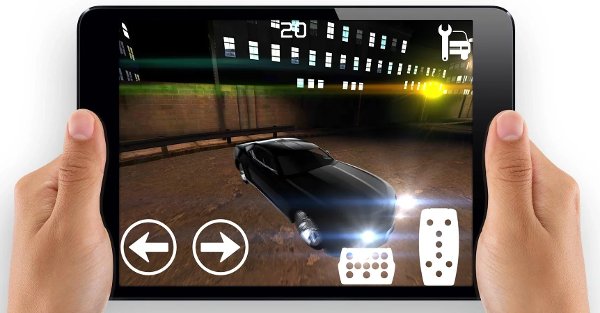 3D Real Car Night Drift截图1