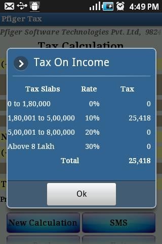 Tax Calculator By Pfiger截图6