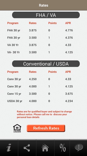 LenderApp Mortgage Calculator截图3