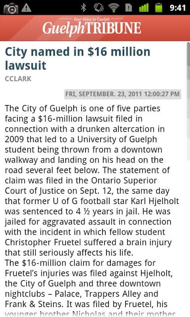 Guelph Tribune截图2