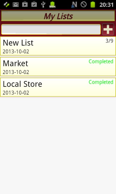 Just Shop - Shopping List App截图4