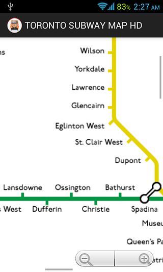 TORONTO SUBWAY MAP HD截图4