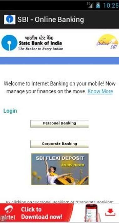 SBI - Online Banking截图3