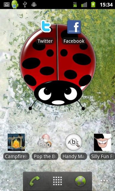 Lucky Ladybug Free Live WP截图1