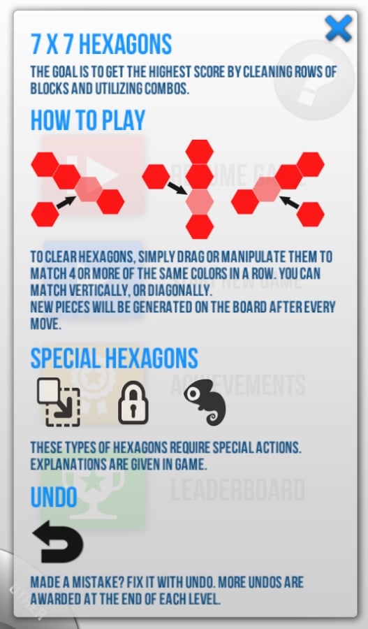 7x7 HEXAGONS截图9