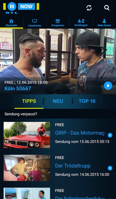 RTL II NOW截图6