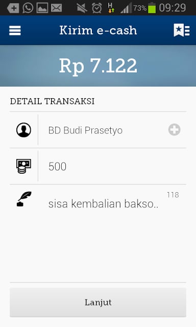 mandiri e-cash截图4