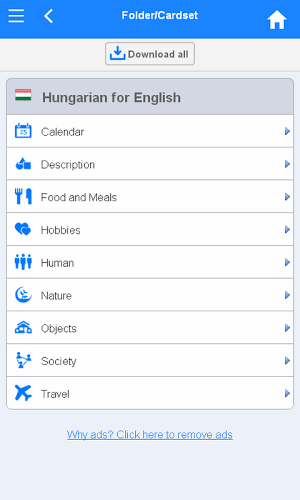 Hungarian Flashcards截图3