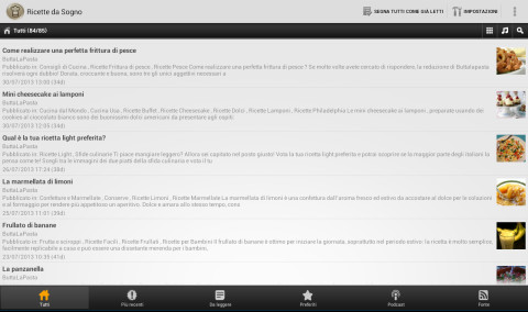 Ricette da Sogno截图1