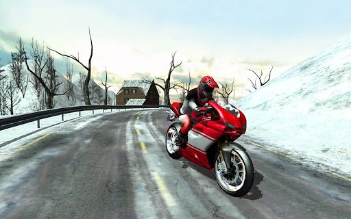 Bike Rider - Frozen Highway截图4