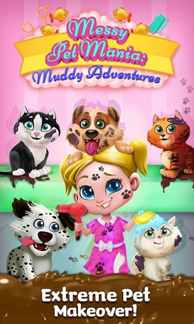 Messy Pet Mania: Mud Adventure截图2