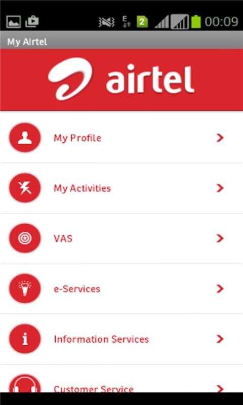 My Airtel截图4