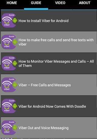 Viber Guide截图2