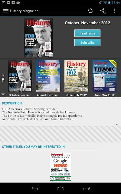 History Magazine截图9