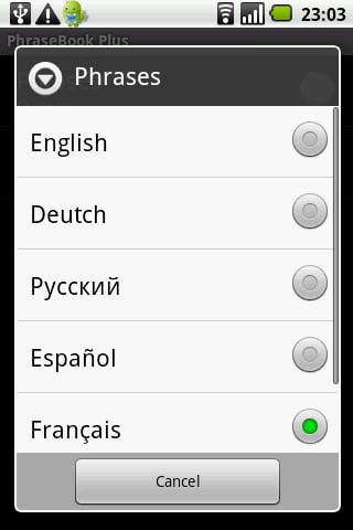 Phrasebook (6 languages)截图3