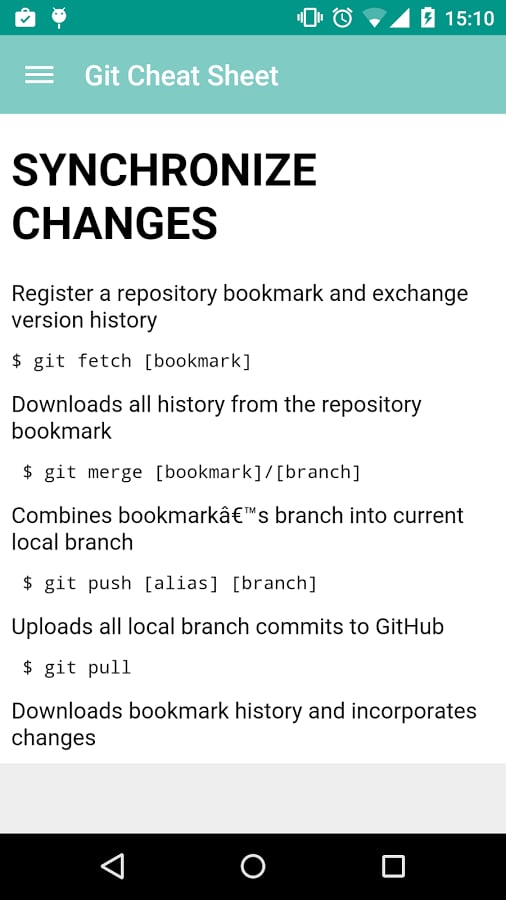 GIT cheat sheet截图2