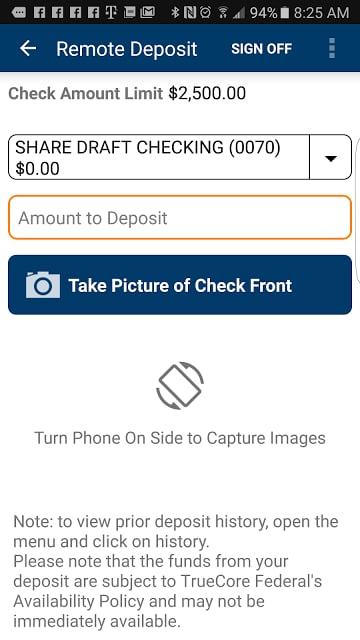 TrueCore FCU Mobile Banking截图5