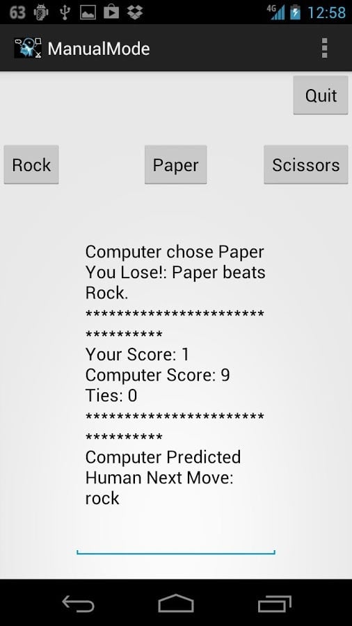 Smart Rock Paper Scissor...截图2