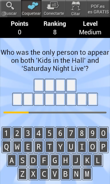 Hangman Quiz Trivia截图4